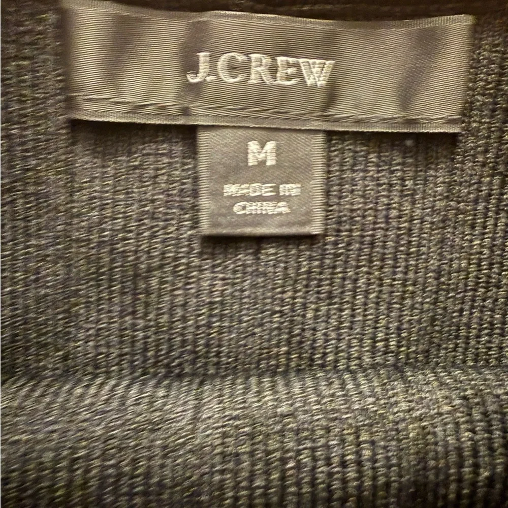 J. Crew Black Ribbed Tank - Picture 2 of 4
